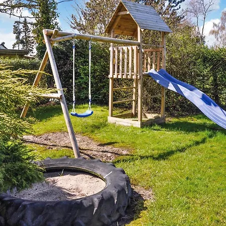 度假居 Three-bedroom In Sydals Skovbyballe